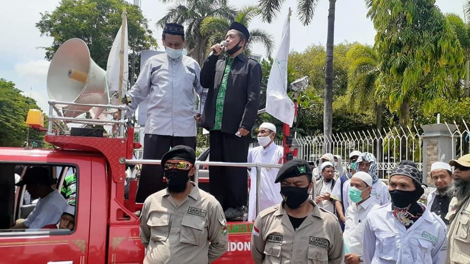 Orasi KH Said Abd Shamad, Lc., dalam Aksi Bela Nabi Muhammad Shallallahu 'alaihi wassalam.