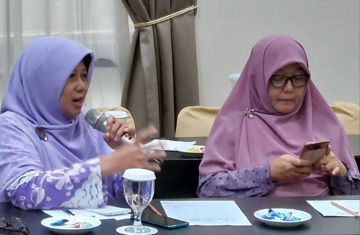 Ketua Umum PP Salimah, Ir Etty Praktiknyowati, berbincang dengan awal di Jakarta, pada Jumat (1/12/2023).