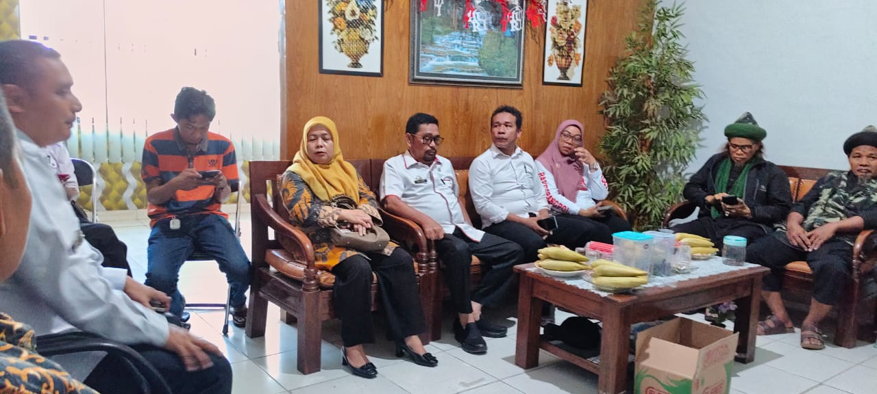 Pertemuan lanjutan membahas polemik pembangun rumah ibadah, di Kantor Camat Bontomarannu, Kabupaten Gowa, pada Rabu sore (31/7/2024).