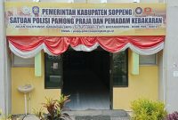 Kantor Satuan Polisi Pamong Praja dan Pemadam Kebakaran Kabupaten Soppeng.
