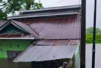 Tampak rumah Ustadz Darwis Firman, di Perumahan Ikhwah, Jalan Nipa-nipa, Kecamatan Manggala, Kota Makassar.