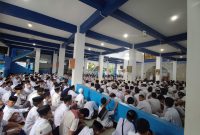 Aktivitas santri Pondok Pesantren Darul Aman Gombara Makassar.
