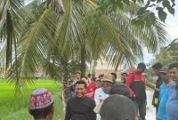 Anggota DPRD Sulsel, Sultan Tajang, saat melakukan kunjungan kerja ke Kabupaten Wajo, pada Senin (27/1/2025).