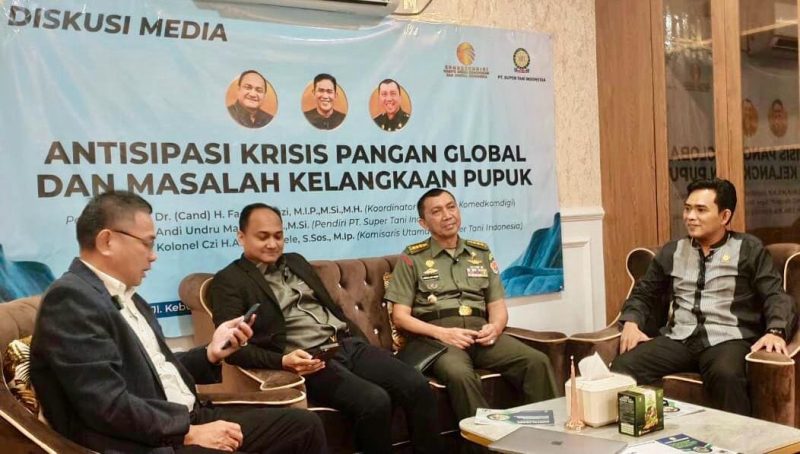 Direktur PT Pupuk Super Tani Indonesia, Andi Undru Mario, Dukung Ketahanan Pangan Melalui Pupuk, Kamis (20/3/2025) di Jakarta.