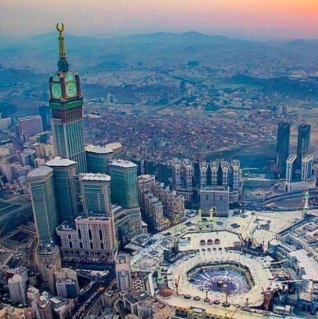 Kota Suci Makkah, Arab Saudi. 