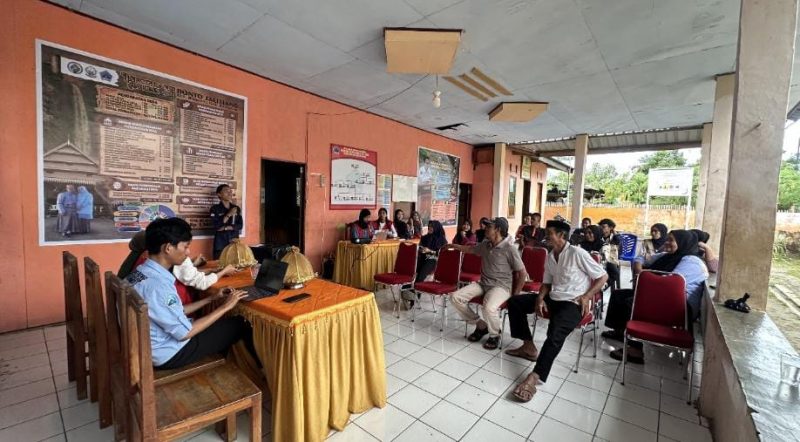 Pelaksanaan Sosialiasi Program Kerja Generasi Cerdas, Tunda Pernikahan Dini Anak di Desa Bonto Salluang, Kecamatan Bissappu, Kabupaten Bantaeng, Kamis (24/08/2025)