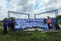 SMA Buq’atun Mubarakah Pondok Pesantren Darul Aman Makassar melaksanakan outing class ke Pembangkit Listrik Tenaga Bayu (PLTB) Sidrap, Jumat, 10 Oktober 2025.