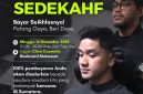 Haircut SedeKahf di depan Citra Cosmetic Boulevard Makassar (Car free day) pada Minggu, (14/12/25).